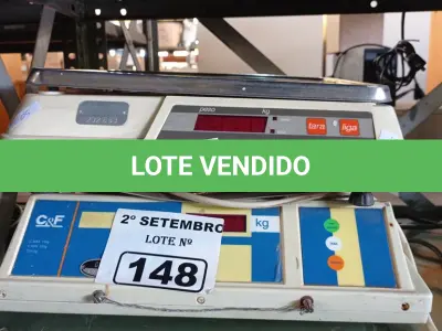 LOTE 148 - 02 BALANÇAS MARCAS E MODELOS DIVERSOS. (NO ESTADO) ATENÇÃO! FAZER A VISITAÇÃO ANTES DE ARREMATAR, NÃO SABEMOS SE FUNCIONA. LEILÃO NÃO TEM GARANTIA E NEM DEVOLUÇÃO, SUJEITO A POSSÍVEIS AVARIAS VISÍVEIS/OCULTAS E/OU AUSÊNCIA DE COMPONENTES.