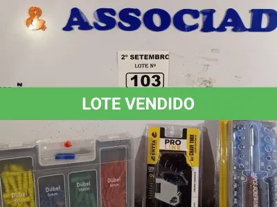 LOTE 103 - 01 MALETA 300 PEÇAS, KIT CHAVE TORK E KIT CHAVE CANHÃO. (NO ESTADO) ATENÇÃO! FAZER A VISITAÇÃO ANTES DE ARREMATAR, NÃO SABEMOS SE FUNCIONA. LEILÃO NÃO TEM GARANTIA E NEM DEVOLUÇÃO, SUJEITO A POSSÍVEIS AVARIAS VISÍVEIS/OCULTAS E/OU AUSÊNCIA DE COMPONENTES.