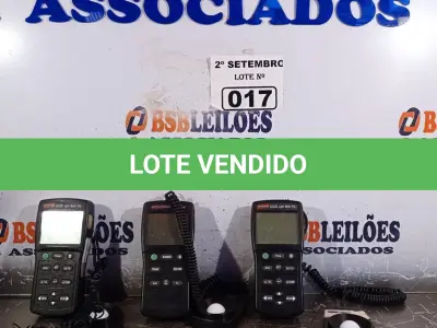 LOTE 017 - 04 MEDIDORES DE LUMINOSIDADE. (NO ESTADO) ATENÇÃO! FAZER A VISITAÇÃO ANTES DE ARREMATAR, NÃO SABEMOS SE FUNCIONA. LEILÃO NÃO TEM GARANTIA E NEM DEVOLUÇÃO, SUJEITO A POSSÍVEIS AVARIAS VISÍVEIS/OCULTAS E/OU AUSÊNCIA DE COMPONENTES.