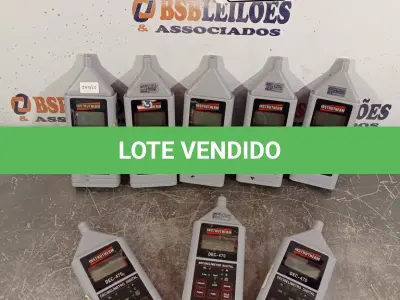 LOTE 023 - 08 DECIBELÍMETRO DIGITAL. (NO ESTADO) ATENÇÃO! FAZER A VISITAÇÃO ANTES DE ARREMATAR, NÃO SABEMOS SE FUNCIONA. LEILÃO NÃO TEM GARANTIA E NEM DEVOLUÇÃO, SUJEITO A POSSÍVEIS AVARIAS VISÍVEIS/OCULTAS E/OU AUSÊNCIA DE COMPONENTES.