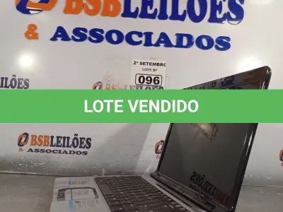 LOTE 096 - 01 NOTEBOOK HP MODELO PAVILON DV2000. (NO ESTADO) ATENÇÃO! FAZER A VISITAÇÃO ANTES DE ARREMATAR, NÃO SABEMOS SE FUNCIONA. LEILÃO NÃO TEM GARANTIA E NEM DEVOLUÇÃO, SUJEITO A POSSÍVEIS AVARIAS VISÍVEIS/OCULTAS E/OU AUSÊNCIA DE COMPONENTES.