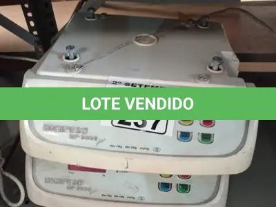 LOTE 237 - 02 BALANÇAS MARCAS DIGIPESO INCOMPLETAS. (NO ESTADO) ATENÇÃO! FAZER A VISITAÇÃO ANTES DE ARREMATAR, NÃO SABEMOS SE FUNCIONA. LEILÃO NÃO TEM GARANTIA E NEM DEVOLUÇÃO, SUJEITO A POSSÍVEIS AVARIAS VISÍVEIS/OCULTAS E/OU AUSÊNCIA DE COMPONENTES.