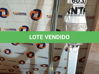 LOTE 603 - 01 LOTE COM VÁRIAS BARRAS DE FERRO ROSCADAS E RECORTES DE FERRO. (NO ESTADO) ATENÇÃO! FAZER A VISITAÇÃO ANTES DE ARREMATAR, NÃO SABEMOS SE FUNCIONA. LEILÃO NÃO TEM GARANTIA E NEM DEVOLUÇÃO, SUJEITO A POSSÍVEIS AVARIAS VISÍVEIS/OCULTAS E/OU AUSÊNCIA DE COMPONENTES.