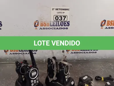 LOTE 037 - 04 WALK TOQUES. (NO ESTADO) ATENÇÃO! FAZER A VISITAÇÃO ANTES DE ARREMATAR, NÃO SABEMOS SE FUNCIONA. LEILÃO NÃO TEM GARANTIA E NEM DEVOLUÇÃO, SUJEITO A POSSÍVEIS AVARIAS VISÍVEIS/OCULTAS E/OU AUSÊNCIA DE COMPONENTES.