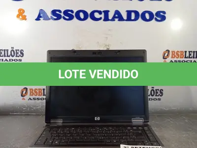 LOTE 006 - 01 NOTEBOOK MARCA HP. (NO ESTADO) ATENÇÃO! FAZER A VISITAÇÃO ANTES DE ARREMATAR, NÃO SABEMOS SE FUNCIONA. LEILÃO NÃO TEM GARANTIA E NEM DEVOLUÇÃO, SUJEITO A POSSÍVEIS AVARIAS VISÍVEIS/OCULTAS E/OU AUSÊNCIA DE COMPONENTES.