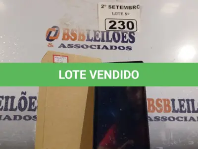 LOTE 230 - 01 CELULAR REDMI. (NO ESTADO) ATENÇÃO! FAZER A VISITAÇÃO ANTES DE ARREMATAR, NÃO SABEMOS SE FUNCIONA. LEILÃO NÃO TEM GARANTIA E NEM DEVOLUÇÃO, SUJEITO A POSSÍVEIS AVARIAS VISÍVEIS/OCULTAS E/OU AUSÊNCIA DE COMPONENTES.