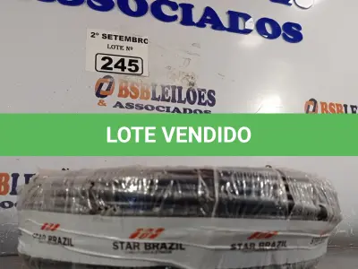 LOTE 245 - 01 ROLO DE CABO FLEXÍVEL 100M 1X10MM NA COR PRETA(NOVO). (NO ESTADO) ATENÇÃO! FAZER A VISITAÇÃO ANTES DE ARREMATAR, NÃO SABEMOS SE FUNCIONA. LEILÃO NÃO TEM GARANTIA E NEM DEVOLUÇÃO, SUJEITO A POSSÍVEIS AVARIAS VISÍVEIS/OCULTAS E/OU AUSÊNCIA DE COMPONENTES.