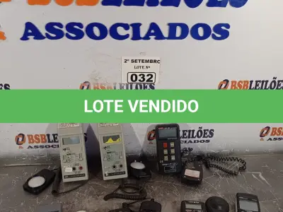 LOTE 032 - 01 LOTE COM VÁRIOS MEDIDORES DIVERSOS. (NO ESTADO) ATENÇÃO! FAZER A VISITAÇÃO ANTES DE ARREMATAR, NÃO SABEMOS SE FUNCIONA. LEILÃO NÃO TEM GARANTIA E NEM DEVOLUÇÃO, SUJEITO A POSSÍVEIS AVARIAS VISÍVEIS/OCULTAS E/OU AUSÊNCIA DE COMPONENTES.