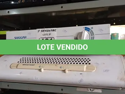 LOTE 181 - 01 VARAL PARA SECAGEM DE ROUPAS E 01 DEPURADOR DE AR. (NO ESTADO) ATENÇÃO! FAZER A VISITAÇÃO ANTES DE ARREMATAR, NÃO SABEMOS SE FUNCIONA. LEILÃO NÃO TEM GARANTIA E NEM DEVOLUÇÃO, SUJEITO A POSSÍVEIS AVARIAS VISÍVEIS/OCULTAS E/OU AUSÊNCIA DE COMPONENTES.