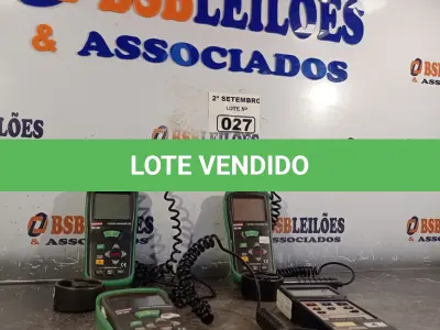 LOTE 027 - 01 MEDIDOR DE LUMINOSIDADE E 03 ANEMÔMETROS. (NO ESTADO) ATENÇÃO! FAZER A VISITAÇÃO ANTES DE ARREMATAR, NÃO SABEMOS SE FUNCIONA. LEILÃO NÃO TEM GARANTIA E NEM DEVOLUÇÃO, SUJEITO A POSSÍVEIS AVARIAS VISÍVEIS/OCULTAS E/OU AUSÊNCIA DE COMPONENTES.
