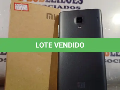 LOTE 240 - 01 CELULAR REDMI. (NO ESTADO) ATENÇÃO! FAZER A VISITAÇÃO ANTES DE ARREMATAR, NÃO SABEMOS SE FUNCIONA. LEILÃO NÃO TEM GARANTIA E NEM DEVOLUÇÃO, SUJEITO A POSSÍVEIS AVARIAS VISÍVEIS/OCULTAS E/OU AUSÊNCIA DE COMPONENTES.