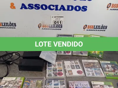 LOTE 011 - 02 FONTES PARA XBOX E VÁRIOS JOGOS DE VIDEOGAME. (NO ESTADO) ATENÇÃO! FAZER A VISITAÇÃO ANTES DE ARREMATAR, NÃO SABEMOS SE FUNCIONA. LEILÃO NÃO TEM GARANTIA E NEM DEVOLUÇÃO, SUJEITO A POSSÍVEIS AVARIAS VISÍVEIS/OCULTAS E/OU AUSÊNCIA DE COMPONENTES.
