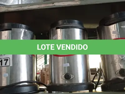 LOTE 217 - 03 BASES DE LIQUIDIFICADOR INDUSTRIAL MARCAS POLI. (NO ESTADO) ATENÇÃO! FAZER A VISITAÇÃO ANTES DE ARREMATAR, NÃO SABEMOS SE FUNCIONA. LEILÃO NÃO TEM GARANTIA E NEM DEVOLUÇÃO, SUJEITO A POSSÍVEIS AVARIAS VISÍVEIS/OCULTAS E/OU AUSÊNCIA DE COMPONENTES.