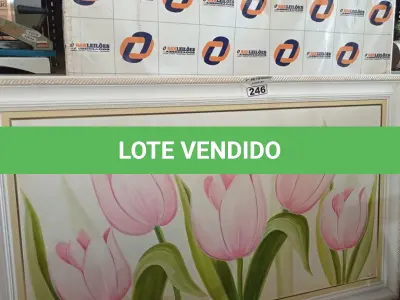 LOTE 246 - 01 QUADRO DECORATIVO. (NO ESTADO) ATENÇÃO! FAZER A VISITAÇÃO ANTES DE ARREMATAR, NÃO SABEMOS SE FUNCIONA. LEILÃO NÃO TEM GARANTIA E NEM DEVOLUÇÃO, SUJEITO A POSSÍVEIS AVARIAS VISÍVEIS/OCULTAS E/OU AUSÊNCIA DE COMPONENTES.