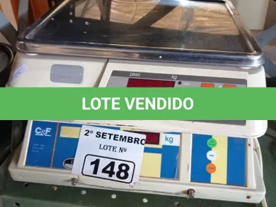 LOTE 148 - 02 BALANÇAS MARCAS E MODELOS DIVERSOS. (NO ESTADO) ATENÇÃO! FAZER A VISITAÇÃO ANTES DE ARREMATAR, NÃO SABEMOS SE FUNCIONA. LEILÃO NÃO TEM GARANTIA E NEM DEVOLUÇÃO, SUJEITO A POSSÍVEIS AVARIAS VISÍVEIS/OCULTAS E/OU AUSÊNCIA DE COMPONENTES.