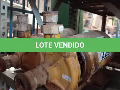 LOTE 229 - 02 BOMBAS D’AGUA. (NO ESTADO) ATENÇÃO! FAZER A VISITAÇÃO ANTES DE ARREMATAR, NÃO SABEMOS SE FUNCIONA. LEILÃO NÃO TEM GARANTIA E NEM DEVOLUÇÃO, SUJEITO A POSSÍVEIS AVARIAS VISÍVEIS/OCULTAS E/OU AUSÊNCIA DE COMPONENTES.