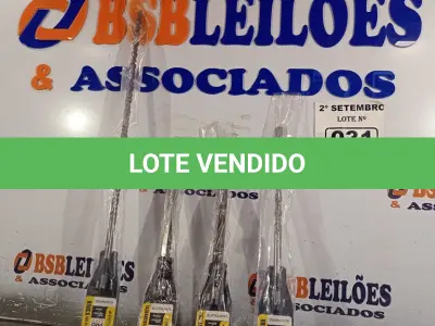 LOTE 031 - 01 KIT BROCAS. (NO ESTADO) ATENÇÃO! FAZER A VISITAÇÃO ANTES DE ARREMATAR, NÃO SABEMOS SE FUNCIONA. LEILÃO NÃO TEM GARANTIA E NEM DEVOLUÇÃO, SUJEITO A POSSÍVEIS AVARIAS VISÍVEIS/OCULTAS E/OU AUSÊNCIA DE COMPONENTES.