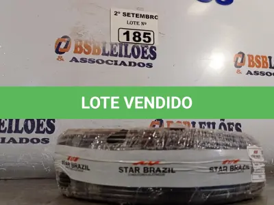 LOTE 185 - 01 ROLO DE CABO FLEXÍVEL 100M 1X4MM NA COR PRETA(NOVO). (NO ESTADO) ATENÇÃO! FAZER A VISITAÇÃO ANTES DE ARREMATAR, NÃO SABEMOS SE FUNCIONA. LEILÃO NÃO TEM GARANTIA E NEM DEVOLUÇÃO, SUJEITO A POSSÍVEIS AVARIAS VISÍVEIS/OCULTAS E/OU AUSÊNCIA DE COMPONENTES.