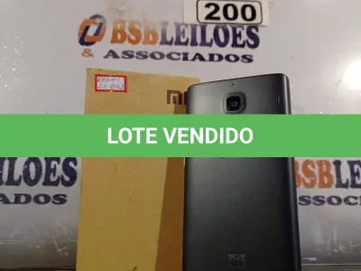 LOTE 200 - 01 CELULAR REDMI. (NO ESTADO) ATENÇÃO! FAZER A VISITAÇÃO ANTES DE ARREMATAR, NÃO SABEMOS SE FUNCIONA. LEILÃO NÃO TEM GARANTIA E NEM DEVOLUÇÃO, SUJEITO A POSSÍVEIS AVARIAS VISÍVEIS/OCULTAS E/OU AUSÊNCIA DE COMPONENTES.
