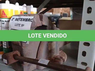 LOTE 184 - 01 MORSA. (NO ESTADO) ATENÇÃO! FAZER A VISITAÇÃO ANTES DE ARREMATAR, NÃO SABEMOS SE FUNCIONA. LEILÃO NÃO TEM GARANTIA E NEM DEVOLUÇÃO, SUJEITO A POSSÍVEIS AVARIAS VISÍVEIS/OCULTAS E/OU AUSÊNCIA DE COMPONENTES.