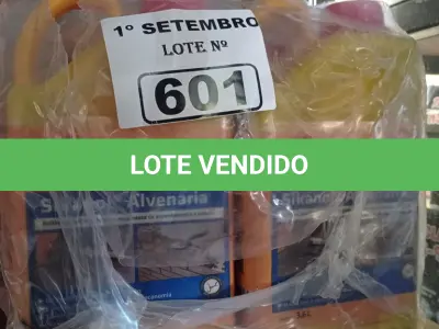 LOTE 601 - 04 GALÕES DE SIKANOL ALVENARIA 3,6L, ADITIVO PLASTIFICANTE PARA ARGAMASSA DE ASSENTAMENTO E REBOCO. (NO ESTADO) ATENÇÃO! FAZER A VISITAÇÃO ANTES DE ARREMATAR, NÃO SABEMOS SE FUNCIONA. LEILÃO NÃO TEM GARANTIA E NEM DEVOLUÇÃO, SUJEITO A POSSÍVEIS AVARIAS VISÍVEIS/OCULTAS E/OU AUSÊNCIA DE COMPONENTES.