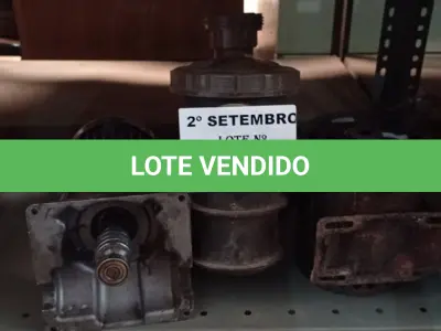 LOTE 241 - 01 BOMBA D’AGUA E 02 MOTORES ELÉTRICOS. (NO ESTADO) ATENÇÃO! FAZER A VISITAÇÃO ANTES DE ARREMATAR, NÃO SABEMOS SE FUNCIONA. LEILÃO NÃO TEM GARANTIA E NEM DEVOLUÇÃO, SUJEITO A POSSÍVEIS AVARIAS VISÍVEIS/OCULTAS E/OU AUSÊNCIA DE COMPONENTES.