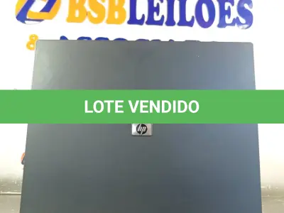 LOTE 101 - 01 NOTEBOOK MARCA HP MODELO COMPAQ NX6110. (NO ESTADO) ATENÇÃO! FAZER A VISITAÇÃO ANTES DE ARREMATAR, NÃO SABEMOS SE FUNCIONA. LEILÃO NÃO TEM GARANTIA E NEM DEVOLUÇÃO, SUJEITO A POSSÍVEIS AVARIAS VISÍVEIS/OCULTAS E/OU AUSÊNCIA DE COMPONENTES.