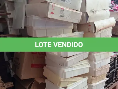 LOTE 626 - 01 LOTE COM GRANDE QUANTIDADE DE GAVETAS PLÁSTICAS MODELOS DIVERSOS. (NO ESTADO) ATENÇÃO! FAZER A VISITAÇÃO ANTES DE ARREMATAR, NÃO SABEMOS SE FUNCIONA. LEILÃO NÃO TEM GARANTIA E NEM DEVOLUÇÃO, SUJEITO A POSSÍVEIS AVARIAS VISÍVEIS/OCULTAS E/OU AUSÊNCIA DE COMPONENTES.
