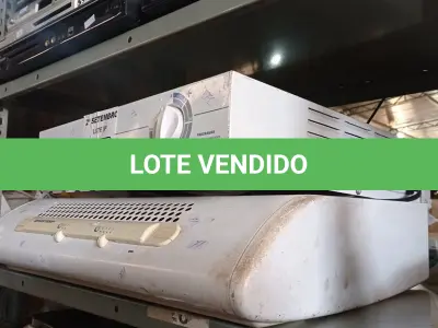 LOTE 181 - 01 VARAL PARA SECAGEM DE ROUPAS E 01 DEPURADOR DE AR. (NO ESTADO) ATENÇÃO! FAZER A VISITAÇÃO ANTES DE ARREMATAR, NÃO SABEMOS SE FUNCIONA. LEILÃO NÃO TEM GARANTIA E NEM DEVOLUÇÃO, SUJEITO A POSSÍVEIS AVARIAS VISÍVEIS/OCULTAS E/OU AUSÊNCIA DE COMPONENTES.