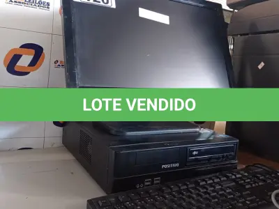 LOTE 120 - 01 CPU, 01 MONITOR E 01 TECLADO. (NO ESTADO) ATENÇÃO! FAZER A VISITAÇÃO ANTES DE ARREMATAR, NÃO SABEMOS SE FUNCIONA. LEILÃO NÃO TEM GARANTIA E NEM DEVOLUÇÃO, SUJEITO A POSSÍVEIS AVARIAS VISÍVEIS/OCULTAS E/OU AUSÊNCIA DE COMPONENTES.