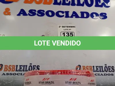 LOTE 135 - 01 ROLO DE CABO FLEXÍVEL 100M 1X4MM NA COR VERMELHA(NOVO). (NO ESTADO) ATENÇÃO! FAZER A VISITAÇÃO ANTES DE ARREMATAR, NÃO SABEMOS SE FUNCIONA. LEILÃO NÃO TEM GARANTIA E NEM DEVOLUÇÃO, SUJEITO A POSSÍVEIS AVARIAS VISÍVEIS/OCULTAS E/OU AUSÊNCIA DE COMPONENTES.
