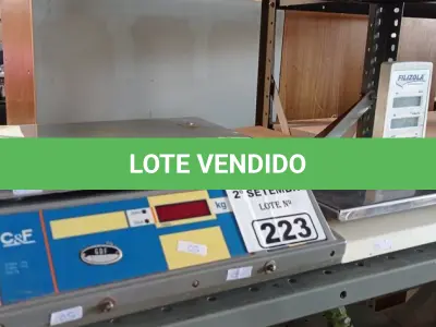 LOTE 223 - 02 BALANÇAS MARCAS E MODELOS DIVERSOS. (NO ESTADO) ATENÇÃO! FAZER A VISITAÇÃO ANTES DE ARREMATAR, NÃO SABEMOS SE FUNCIONA. LEILÃO NÃO TEM GARANTIA E NEM DEVOLUÇÃO, SUJEITO A POSSÍVEIS AVARIAS VISÍVEIS/OCULTAS E/OU AUSÊNCIA DE COMPONENTES.