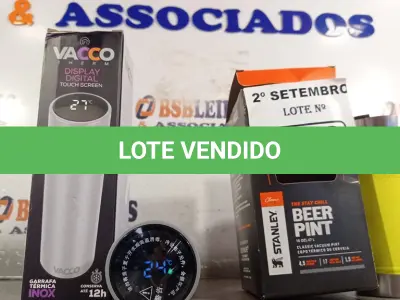 LOTE 076 - 01 COPO E 01 GARRAFA DIGITAL 500ML TÉRMICOS. (NO ESTADO) ATENÇÃO! FAZER A VISITAÇÃO ANTES DE ARREMATAR, NÃO SABEMOS SE FUNCIONA. LEILÃO NÃO TEM GARANTIA E NEM DEVOLUÇÃO, SUJEITO A POSSÍVEIS AVARIAS VISÍVEIS/OCULTAS E/OU AUSÊNCIA DE COMPONENTES.