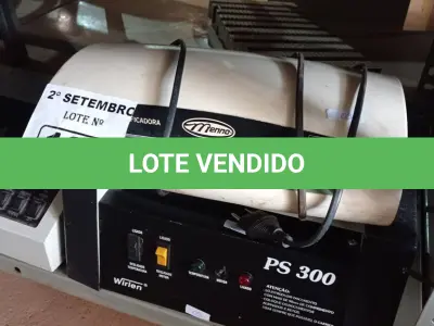 LOTE 188 - 03 SELADORA MARCAS E MODELOS DIVERSOS. (NO ESTADO) ATENÇÃO! FAZER A VISITAÇÃO ANTES DE ARREMATAR, NÃO SABEMOS SE FUNCIONA. LEILÃO NÃO TEM GARANTIA E NEM DEVOLUÇÃO, SUJEITO A POSSÍVEIS AVARIAS VISÍVEIS/OCULTAS E/OU AUSÊNCIA DE COMPONENTES.