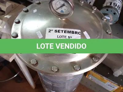 LOTE 197 - 01 FILTRO PARA PISCINA. (NO ESTADO) ATENÇÃO! FAZER A VISITAÇÃO ANTES DE ARREMATAR, NÃO SABEMOS SE FUNCIONA. LEILÃO NÃO TEM GARANTIA E NEM DEVOLUÇÃO, SUJEITO A POSSÍVEIS AVARIAS VISÍVEIS/OCULTAS E/OU AUSÊNCIA DE COMPONENTES.