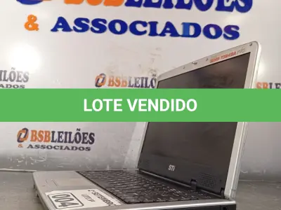 LOTE 004 - 01 NOTEBOOK MARCA SEMP TOSHIBA. (NO ESTADO) ATENÇÃO! FAZER A VISITAÇÃO ANTES DE ARREMATAR, NÃO SABEMOS SE FUNCIONA. LEILÃO NÃO TEM GARANTIA E NEM DEVOLUÇÃO, SUJEITO A POSSÍVEIS AVARIAS VISÍVEIS/OCULTAS E/OU AUSÊNCIA DE COMPONENTES.