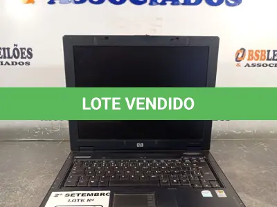 LOTE 101 - 01 NOTEBOOK MARCA HP MODELO COMPAQ NX6110. (NO ESTADO) ATENÇÃO! FAZER A VISITAÇÃO ANTES DE ARREMATAR, NÃO SABEMOS SE FUNCIONA. LEILÃO NÃO TEM GARANTIA E NEM DEVOLUÇÃO, SUJEITO A POSSÍVEIS AVARIAS VISÍVEIS/OCULTAS E/OU AUSÊNCIA DE COMPONENTES.