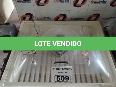 LOTE 509 - 01 CHOCADEIRA. (NO ESTADO) ATENÇÃO! FAZER A VISITAÇÃO ANTES DE ARREMATAR, NÃO SABEMOS SE FUNCIONA. LEILÃO NÃO TEM GARANTIA E NEM DEVOLUÇÃO, SUJEITO A POSSÍVEIS AVARIAS VISÍVEIS/OCULTAS E/OU AUSÊNCIA DE COMPONENTES.