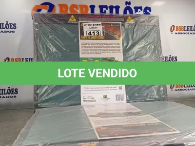 LOTE 413 - 02 TAPETES ANTIVÍRUS. (NO ESTADO) ATENÇÃO! FAZER A VISITAÇÃO ANTES DE ARREMATAR, NÃO SABEMOS SE FUNCIONA. LEILÃO NÃO TEM GARANTIA E NEM DEVOLUÇÃO, SUJEITO A POSSÍVEIS AVARIAS VISÍVEIS/OCULTAS E/OU AUSÊNCIA DE COMPONENTES.