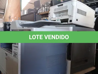 LOTE 281 - 03 IMPRESSORAS SENDO 01 MULTIFUNCIONAL SAMSUNG MODELO SCX-5530FN. (NO ESTADO) ATENÇÃO! FAZER A VISITAÇÃO ANTES DE ARREMATAR, NÃO SABEMOS SE FUNCIONA. LEILÃO NÃO TEM GARANTIA E NEM DEVOLUÇÃO, SUJEITO A POSSÍVEIS AVARIAS VISÍVEIS/OCULTAS E/OU AUSÊNCIA DE COMPONENTES.