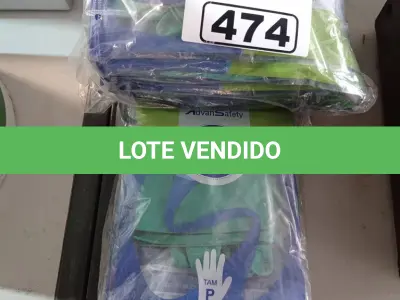 LOTE 474 - 05 PACOTES COM LUVAS DE LÁTEX TAMANHO “P”. (NO ESTADO) ATENÇÃO! FAZER A VISITAÇÃO ANTES DE ARREMATAR, NÃO SABEMOS SE FUNCIONA. LEILÃO NÃO TEM GARANTIA E NEM DEVOLUÇÃO, SUJEITO A POSSÍVEIS AVARIAS VISÍVEIS/OCULTAS E/OU AUSÊNCIA DE COMPONENTES.