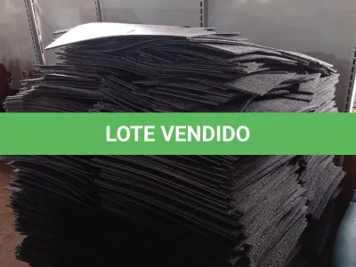 LOTE 571 - 01 LOTE COM GRANDE QUANTIDADE DE TAPETES EMBORRACHADO ANTICHAMA. (NO ESTADO) ATENÇÃO! FAZER A VISITAÇÃO ANTES DE ARREMATAR, NÃO SABEMOS SE FUNCIONA. LEILÃO NÃO TEM GARANTIA E NEM DEVOLUÇÃO, SUJEITO A POSSÍVEIS AVARIAS VISÍVEIS/OCULTAS E/OU AUSÊNCIA DE COMPONENTES.