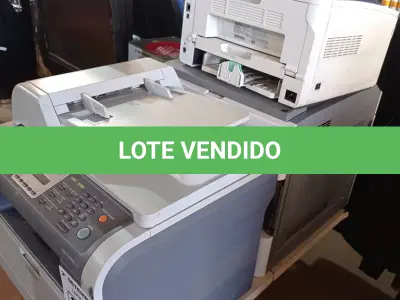 LOTE 281 - 03 IMPRESSORAS SENDO 01 MULTIFUNCIONAL SAMSUNG MODELO SCX-5530FN. (NO ESTADO) ATENÇÃO! FAZER A VISITAÇÃO ANTES DE ARREMATAR, NÃO SABEMOS SE FUNCIONA. LEILÃO NÃO TEM GARANTIA E NEM DEVOLUÇÃO, SUJEITO A POSSÍVEIS AVARIAS VISÍVEIS/OCULTAS E/OU AUSÊNCIA DE COMPONENTES.