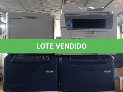 LOTE 468 - 04 IMPRESSORAS MARCAS E MODELOS DIVERSOS. (NO ESTADO) ATENÇÃO! FAZER A VISITAÇÃO ANTES DE ARREMATAR, NÃO SABEMOS SE FUNCIONA. LEILÃO NÃO TEM GARANTIA E NEM DEVOLUÇÃO, SUJEITO A POSSÍVEIS AVARIAS VISÍVEIS/OCULTAS E/OU AUSÊNCIA DE COMPONENTES.