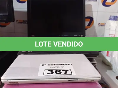 LOTE 367 - 07 NOTEBOOK’S E 02 NETBOOK’S MARCAS E MODELOS DIVERSOS PARA RETIRADA DE PEÇAS. (NO ESTADO) ATENÇÃO! FAZER A VISITAÇÃO ANTES DE ARREMATAR, NÃO SABEMOS SE FUNCIONA. LEILÃO NÃO TEM GARANTIA E NEM DEVOLUÇÃO, SUJEITO A POSSÍVEIS AVARIAS VISÍVEIS/OCULTAS E/OU AUSÊNCIA DE COMPONENTES.