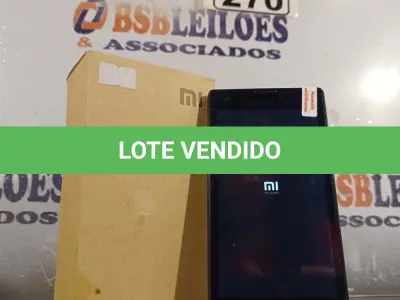 LOTE 270 - 01 CELULAR REDMI. (NO ESTADO) ATENÇÃO! FAZER A VISITAÇÃO ANTES DE ARREMATAR, NÃO SABEMOS SE FUNCIONA. LEILÃO NÃO TEM GARANTIA E NEM DEVOLUÇÃO, SUJEITO A POSSÍVEIS AVARIAS VISÍVEIS/OCULTAS E/OU AUSÊNCIA DE COMPONENTES.