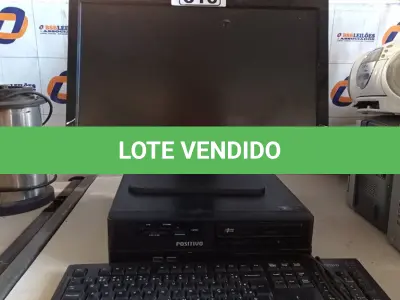 LOTE 316 - 01 CPU, 01 MONITOR E 01 TECLADO. (NO ESTADO) ATENÇÃO! FAZER A VISITAÇÃO ANTES DE ARREMATAR, NÃO SABEMOS SE FUNCIONA. LEILÃO NÃO TEM GARANTIA E NEM DEVOLUÇÃO, SUJEITO A POSSÍVEIS AVARIAS VISÍVEIS/OCULTAS E/OU AUSÊNCIA DE COMPONENTES.