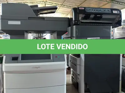 LOTE 404 - 03 IMPRESSORAS SENDO 02 MULTIFUNCIONAL MARCAS LEXMARK MODELOS X656-DE/MX611DE. (NO ESTADO) ATENÇÃO! FAZER A VISITAÇÃO ANTES DE ARREMATAR, NÃO SABEMOS SE FUNCIONA. LEILÃO NÃO TEM GARANTIA E NEM DEVOLUÇÃO, SUJEITO A POSSÍVEIS AVARIAS VISÍVEIS/OCULTAS E/OU AUSÊNCIA DE COMPONENTES.