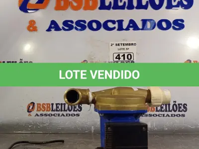 LOTE 410 - 01 BOMBA D’AGUA PARA BANHEIRA DE HIDROMASSAGEM. (NO ESTADO) ATENÇÃO! FAZER A VISITAÇÃO ANTES DE ARREMATAR, NÃO SABEMOS SE FUNCIONA. LEILÃO NÃO TEM GARANTIA E NEM DEVOLUÇÃO, SUJEITO A POSSÍVEIS AVARIAS VISÍVEIS/OCULTAS E/OU AUSÊNCIA DE COMPONENTES.