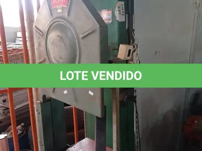 LOTE 576 - 01 SERRA FITA INDUSTRIAL. (NO ESTADO) ATENÇÃO! FAZER A VISITAÇÃO ANTES DE ARREMATAR, NÃO SABEMOS SE FUNCIONA. LEILÃO NÃO TEM GARANTIA E NEM DEVOLUÇÃO, SUJEITO A POSSÍVEIS AVARIAS VISÍVEIS/OCULTAS E/OU AUSÊNCIA DE COMPONENTES.